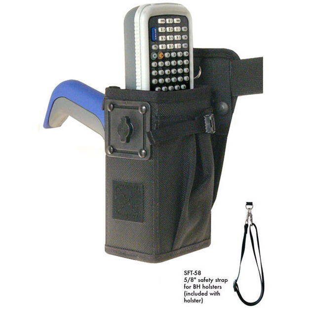 Left/right hip holster for Intermec CN30 with pistol grip