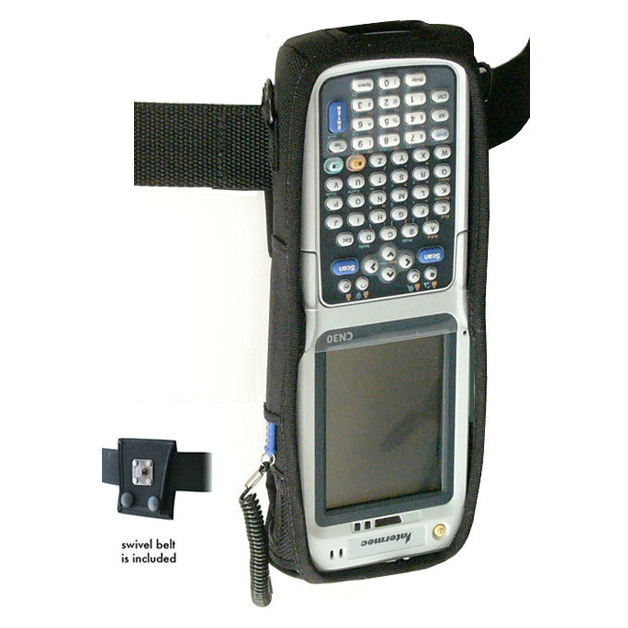Protective softcase, keys and displayed exposed, for Intermec CN30 w/o pistol grip, w swivel connection belt