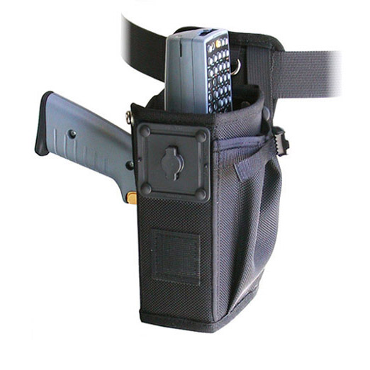 Left/right hip holster w belt w safety strap, Intermec 2415