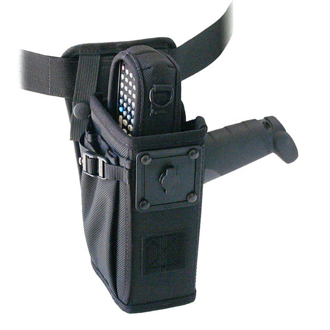 left/right hip holster for Zebra-Motorola MC3000 w/ trigger handle, belt